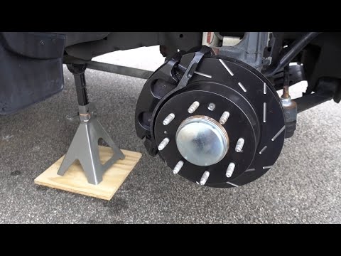 2016 Chevy Silverado 2500HD Brake Upgrade - EBC Rotors - Hawk Brake Pads