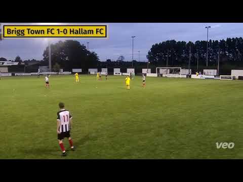 Brigg Town FC vs Hallam fc - highlights 11/8/21 #football #leaguecup #northerncounties #upthezebras