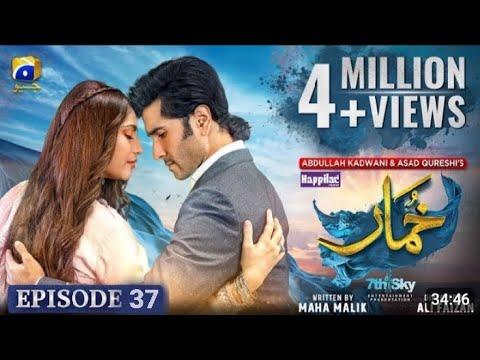Khumar Episode 37 [Eng Sub] Digitally Presented by Happilac Paints - 23rd March 2024 - Har Pal Geo