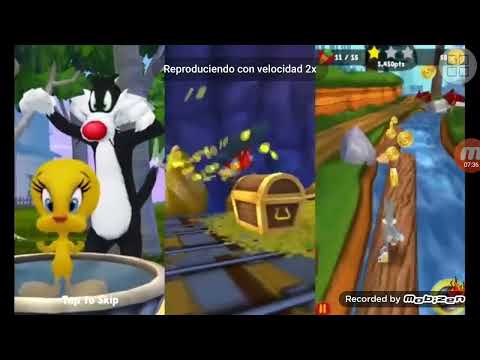 looney tunes dash Bush bunny daffy duck and piu piu