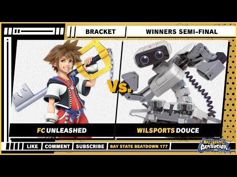 Bay State Beatdown 177 - Unleashed (Sora) VS Douce (R.O.B) - Super Smash Bros. Ultimate - SSBU