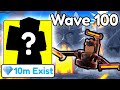 This NEW Legendary Gets To WAVE 100! (Toilet Tower Defense)