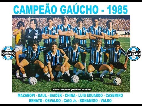 Grêmio 1985 - Título Gaucho