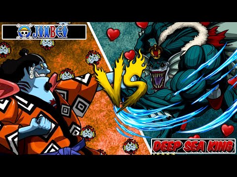 🔵 Jinbei Vs Deep Sea King | One Piece Vs. One Punch Man | Vs Battles LIVE!