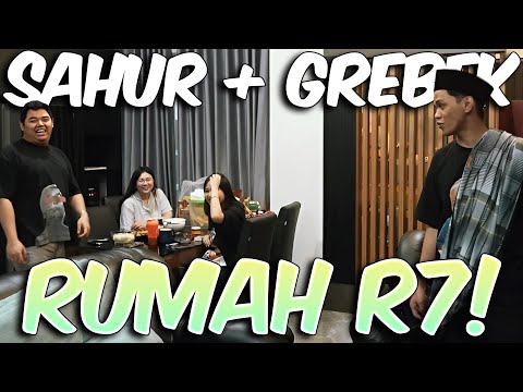 VLOG SAHUR TOGETHER AND ROBBE @R7Tatsumaki's HOUSE !!