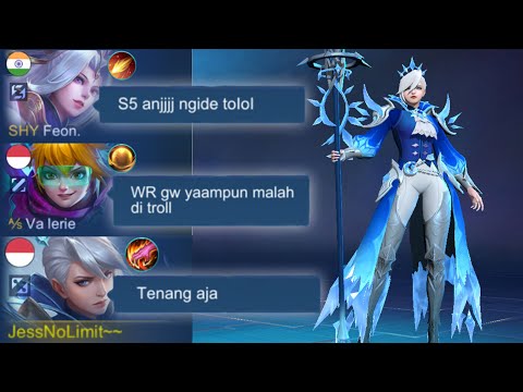 S5 ANJ*G NGIDE TOL*L ,WINRATE GW WOI ! AKU PAKAI META SILVANA JUNGGLER LANGSUNG DI BACOTIN 1 TIM