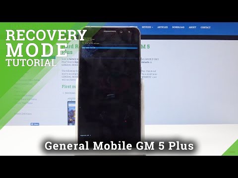 How to Enter Recovery Mode in General Mobile GM 5 Plus D - System Recovery