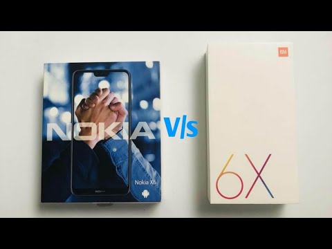 Nokia x6 vs Mi6x/A2 Complete Comparison with Camera, Spec, Speed, Battery and Gaming