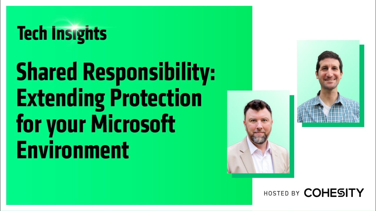 Cohesity and Microsoft 365 Offer Immutable Backups and Deletion Recovery