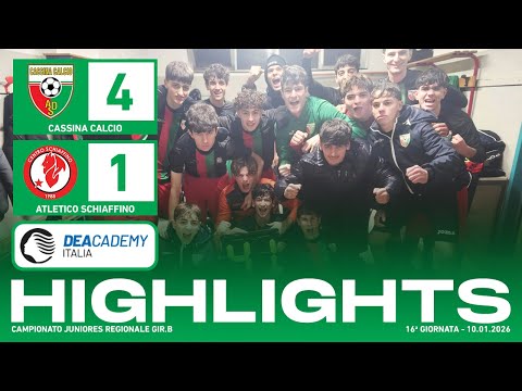Cassina Calcio - Atletico Schiaffino 4-1 | Gol & Highlights | Juniores Regionale 2025/26