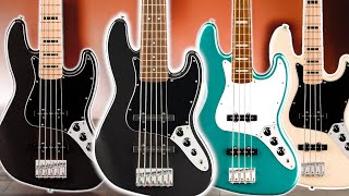Video thumbnail for Meet The NEW Squier Affinity Jazz Bass VI & MORE!! by Sonojono