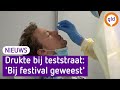 In de teststraten melden zich sinds de versoepelingen veel jongeren