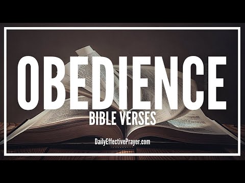 Bible Verses On Obedience | Scriptures On Obedience (Audio Bible) Video