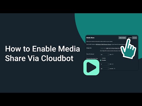 How to Enable Media Share Via Cloudbot