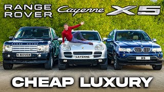 [carwow] Range Rover v Porsche v BMW: For £2000?!