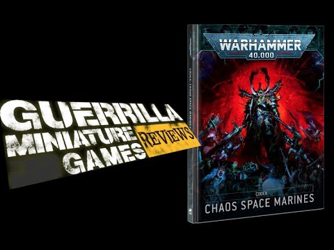 GMG Reviews - Codex: Chaos Space Marines by Games Workshop