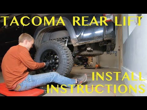 Rear Block Lift Install - 3rd Generation Toyota Tacoma