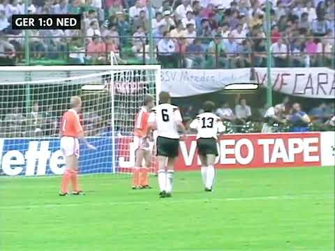 Germany vs Netherlands 1990 🔥The Most Heated World Cup Match Ever |Rijkaard vs Völler #worldcup1990