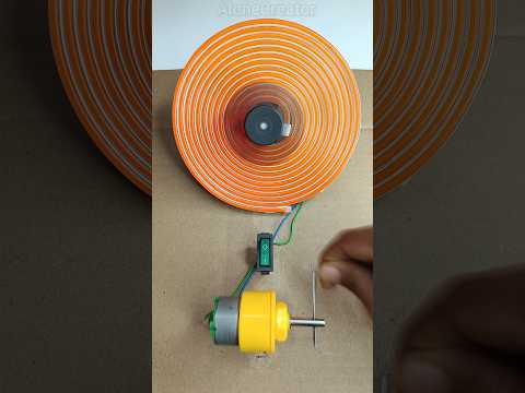 Powering dc fan and neon strip light with 12volt metal motor #generator #project #tech