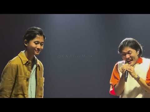 "Udah aja Mic ya Rusak" Njan 😅 | Rizky Febian ft Njan - Tak Lagi Sama at Intimate Concert KATA CINTA