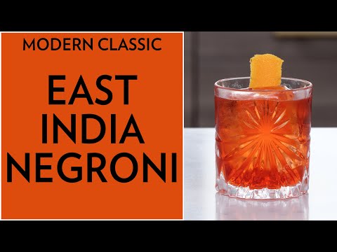 East India Negroni – The Educated Barfly