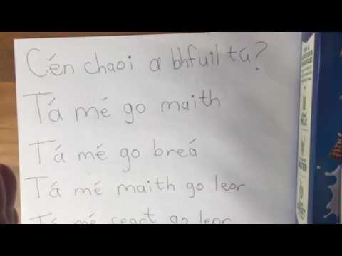 Irish Gaelic language: how to say hello and how are you in Irish