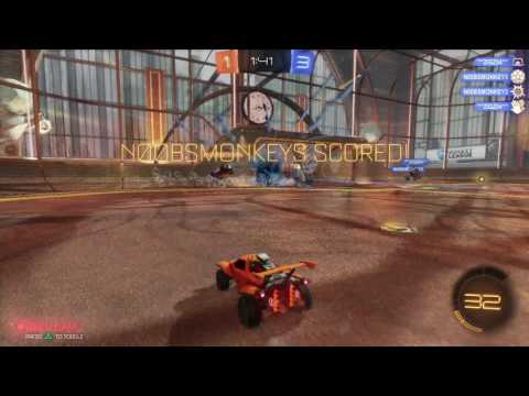 Rocket League gameplay pt2 - The 1st Match: Best Player???