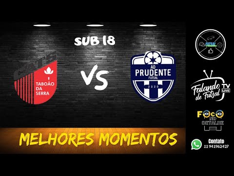 MELHORES MOMENTOS CATS X A.D. PRUDENTE SUB 18 CAMPEONATO ESTADUAL A2