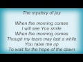 Steve Green - When The Morning Comes Lyrics