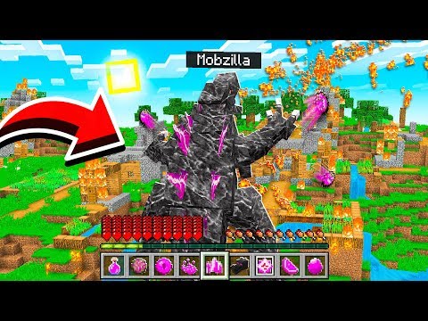 How to PLAY as MOBZILLA in Minecraft!