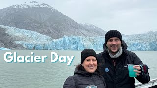 Glacier Day on the Disney Wonder | Dawes Glacier, Endicott Arm & Characters in their Alaskan Fits