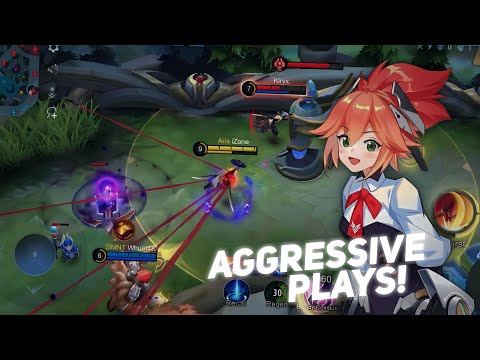 AGGRESSIVE PLAYS ! 20 KILLS FANNY GAMEPLAY - mlbb