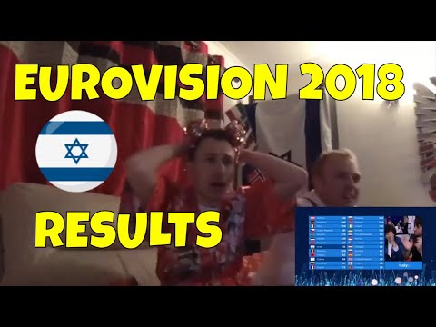 Eurovision 2018 - RESULTS - REACTION - THE MOMENT ISRAEL WON!