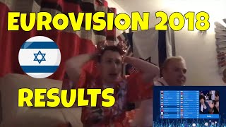Eurovision 2018 - RESULTS - REACTION - THE MOMENT ISRAEL WON!