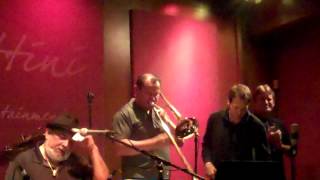 Poncho Sanchez performs Watermelon Man live at Spaghettinis