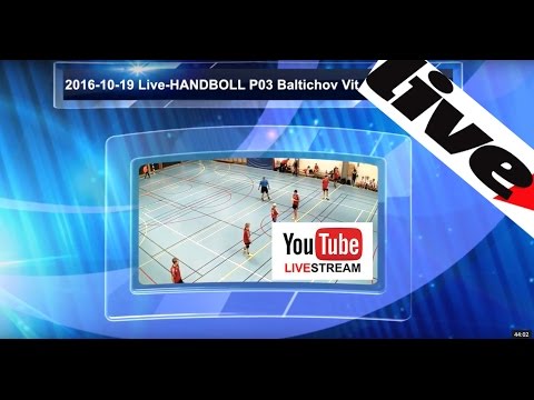 2016-10-19 Live-HANDBOLL P03 IK Baltichov Vit - Mölndals HF (14-14)