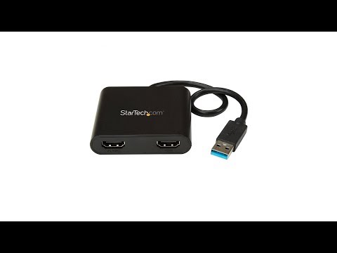 StarTech USB 3.0 to Dual HDMI Adapter