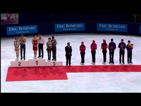 Victory Ceremony   Ice Dance   2011 E  Bompard Trophy