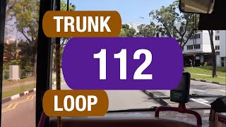 SBS Transit Trunk 112 | Bus Service Route Visual