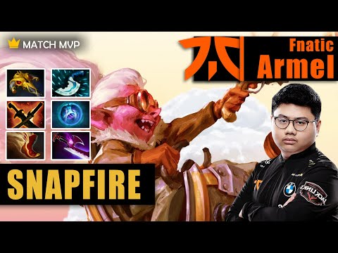 Snapfire Mid | Fnatic.Armel | HOW TO CARRY FROM MIDLANE ARMEL SNAPFIRE | 7.31c Gameplay Highlights