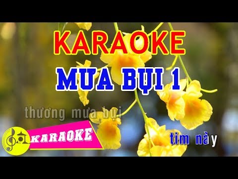 Mưa Bụi 1 Karaoke || Beat Chuẩn