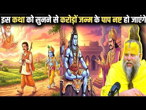 इस कथा को सुनने मात्र से करोड़ों जन्म के पाप नष्ट हो जाते हैं । #premanandjimaharaj 