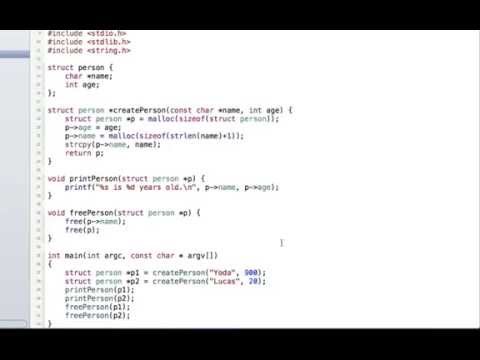 C Programming on the Mac L50 - Dynamic Memory Allocation