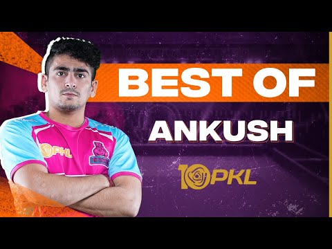 Top 5 Tackles of Ankush from PKL Season 10 (Jaipur Pink Panthers) | Pro Kabaddi League
