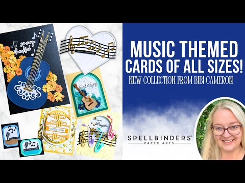Make Cards "Sing" 🎵 Pop-Up 5x7 & Shaped Ideas | Bibi’s Musical Notes