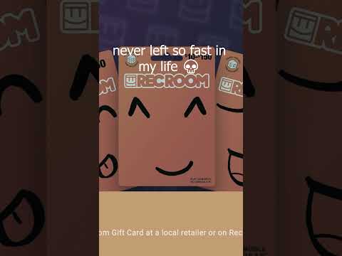 never left so fast in my life 💀💀💀 (Rec Room VR)