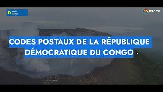 RD CONGO : CODES POSTAUX DE LA RD CONGO (CONGO-KINSHASA)