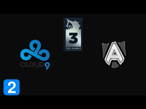 Highlights Cloud9 G2A vs Alliance Game 2- The Summit 3