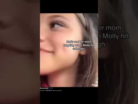 Molly Noblitt's Mom Laughing At Aubreigh Wyatt Getting Hit By Molly #mollynoblitt #llaw #aubreigh