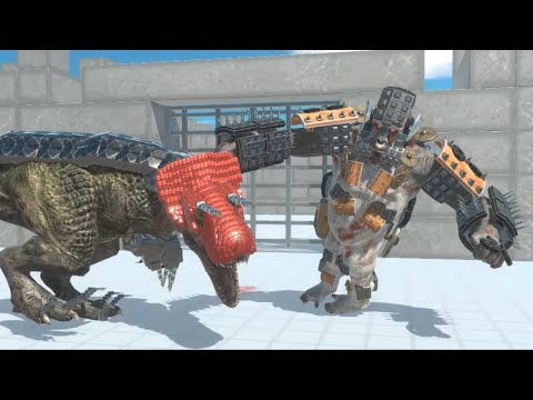 Ultimasaurus VS All Boss Units - Animal Revolt Battle Simulator